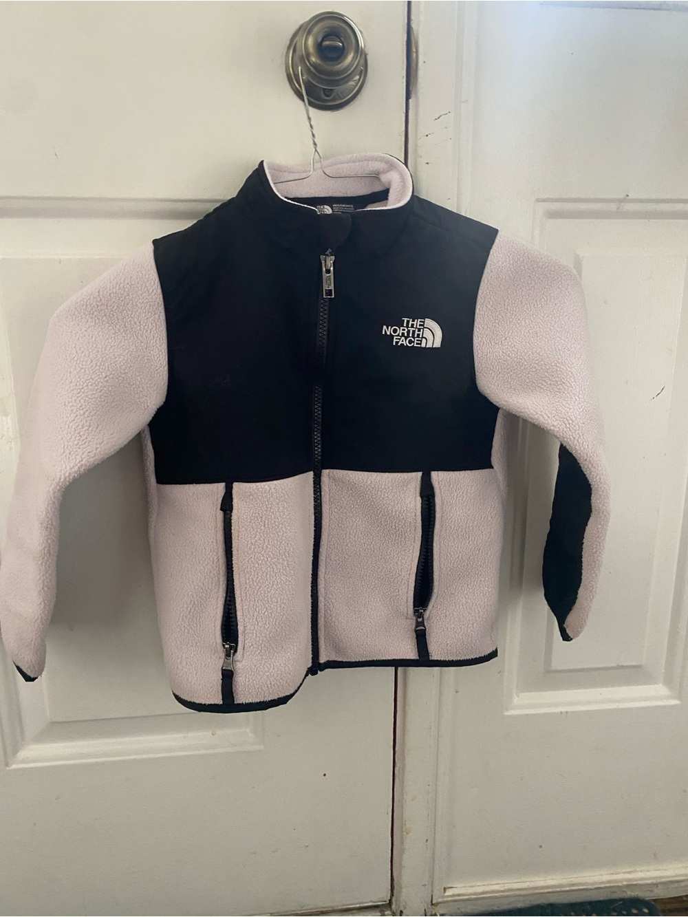 The North Face Kids' Fleece Jacket - Light purple & Black